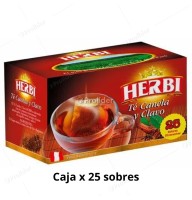 Infusión Herbi Té Canela Y Clavo Caja x 25 unidades