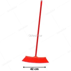 Escoba Mega Rey Ancho 42 cm Rojo