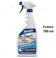 Protector Brillador Binner Pisos de Porcelanato Frasco 700 ml
