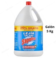 Lejía Sapolio Galón 5 Kg (4.7 Lt)