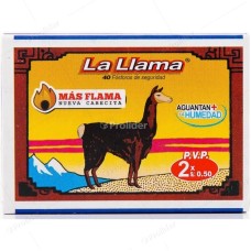 Caja de Fosforo La Llama Paquete x 10 cajitas de 40 unidades