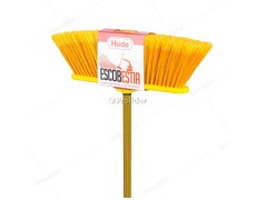 Escoba de Plástico Hude Escobestia Ancho 44 cm Amarillo