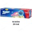 Bolsas Reutilizables Ziploc Para Guardar grandes Paquete x 20 unidades (26.8 cm x 27.3 cm)