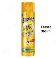 Insecticida En Spray Sapolio Frasco 360 ml Mata Arañas