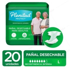 Pañal Adulto Plenitud Classic G/XG x 20 unidades