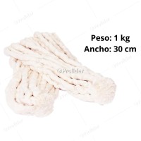 Trapeador Mechón Genérico Completo 1 Kilos de 30 cm