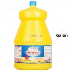 Cera Autobrillante Kaz Galon 3.8 lt Amarillo