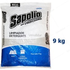 Detergente en Polvo Sapolio Saco x 9 Kilos