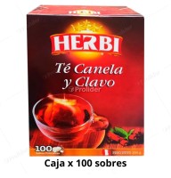Infusión Herbi Té Caja x 100 unidades