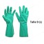 Par de Guantes Nitrilo Verde Reforzado Talla 9