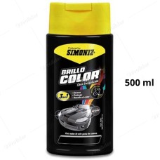 Cera Auto Liquida Simoniz Frasco 500 ml Negro