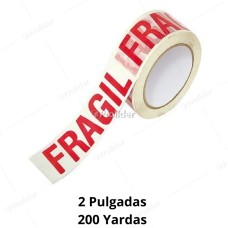 Cinta de Embalaje Logo Fragil Genérico 2 Pulgadas x 200 yardas