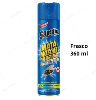 Insecticida En Spray Sapolio Frasco 360 ml Mata Moscas Y Zancudos