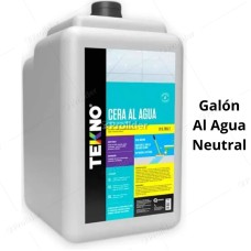 Cera Al Agua Tekno Galón 3785 ml Blanca