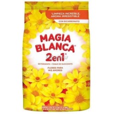 Detergente en Polvo Magia Blanca Bolsa 480 gr Floral