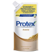 Jabón Líquido Protex Antibacterial Avena Doypack 500 ml