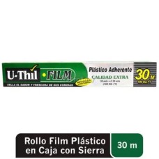 Plástico Adherente Film U-Thil de 30 Metros