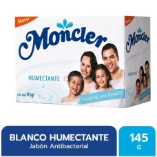 Jabón de Tocador Moncler Antibacterial 145 gr Blanco