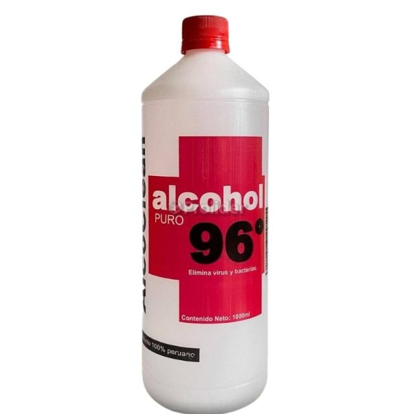 Alcohol 96 Botella 1 Litro