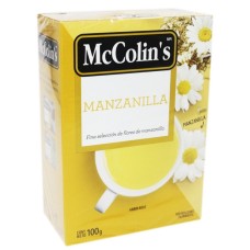 Infusión McColins Manzanilla Caja x 100 unidades