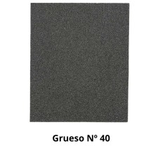 Lija Negra Extra Grueso Numero 40