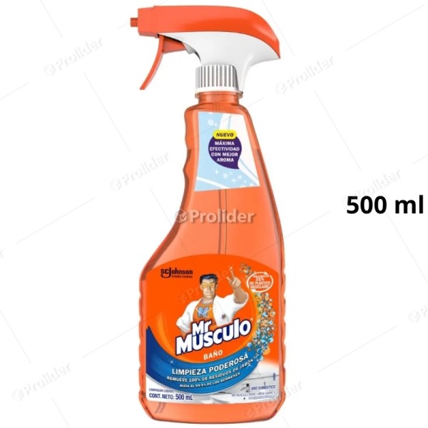 Limpiador De Baño Mr Musculo Gatillo 500 Ml