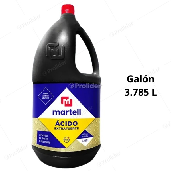 Acido Extrafuerte Plus Martell Concentrado 3.785 L