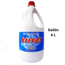 Lejia Brisol Concentracion 5% Galon 4 Litros