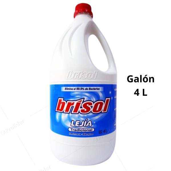 Lejia Brisol Concentracion 5% Galon 4 Litros