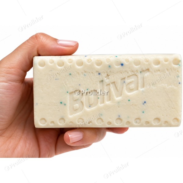 Jabón En Barra Bolivar 190 gr Floral (Azul)