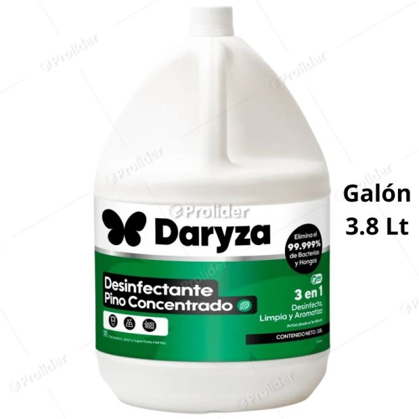 Desinfectante Daryza Biodegradable Galón 3.8 Litros Pino