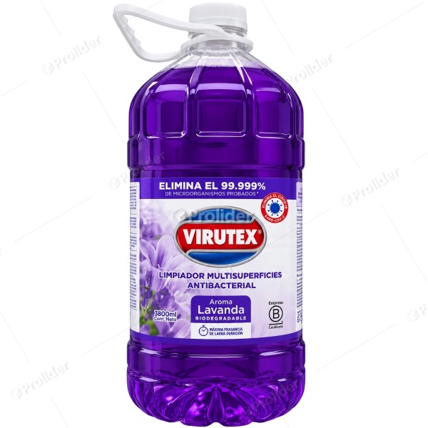 Limpiatodo Desinfectante Virutex Galón 3.8 Litros Lavanda